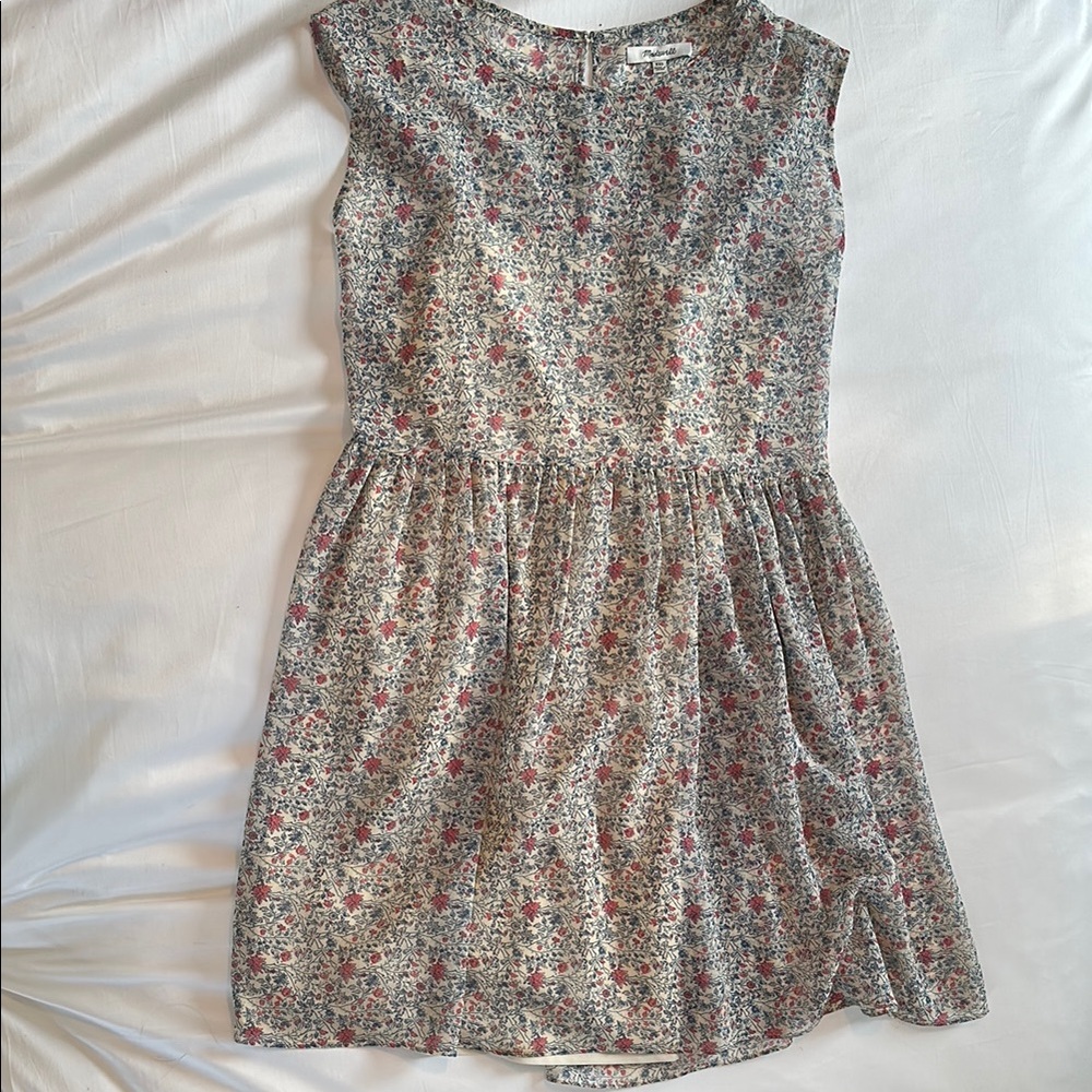 Floral Kids Dress - Multicolor